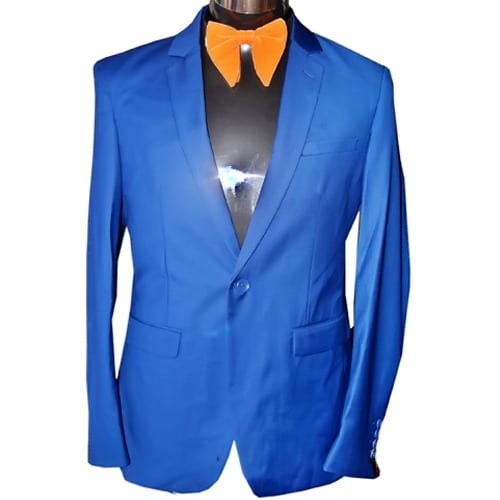 Men's Trendy Suit - Royal Blue