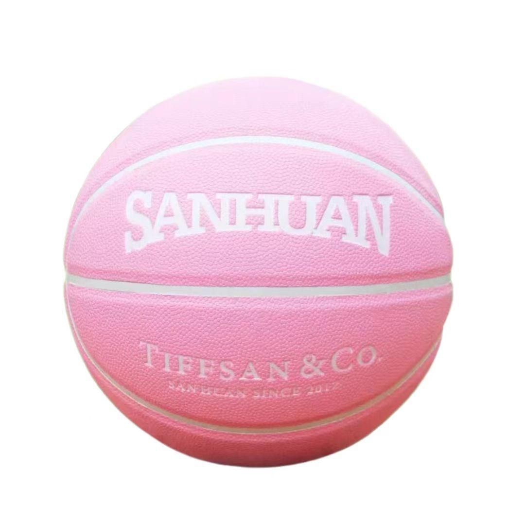 Basketball Pink Girls' Indoor and Outdoor Training PU Basketball