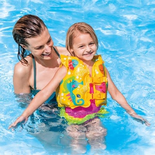 Children Party Swimming Pool Inflatable Safety Life Vest Jacket - 3 - 6 Yrs