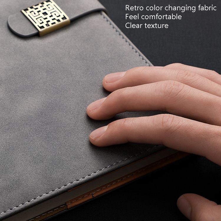 Office Notepad Black A5 Kraft Paper Gift Box