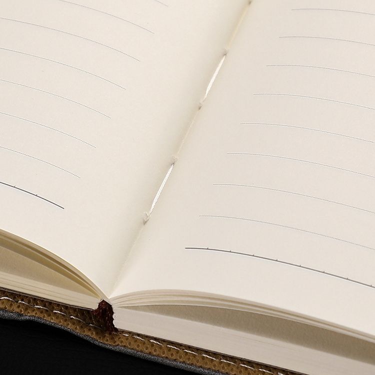 Office Notepad Black A5 Kraft Paper Gift Box