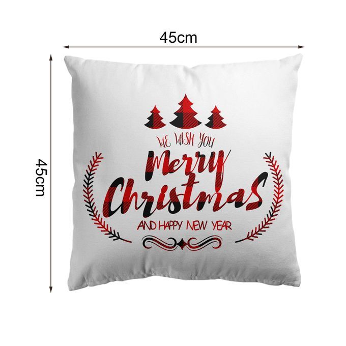 Throw Pillow Cushion Soft One Side Printed Polyester Peach-