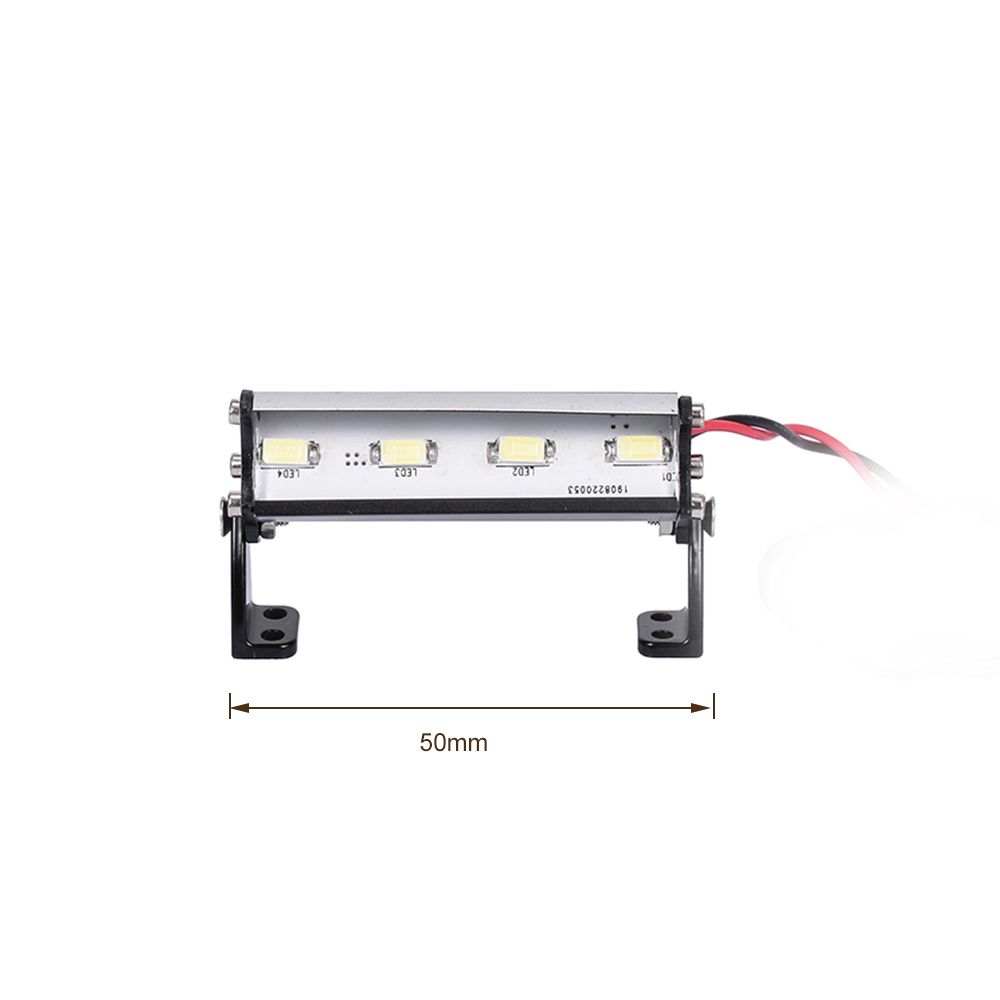 50mm Roof Headlights RC Off-Road Dome 4 LED Lights For
