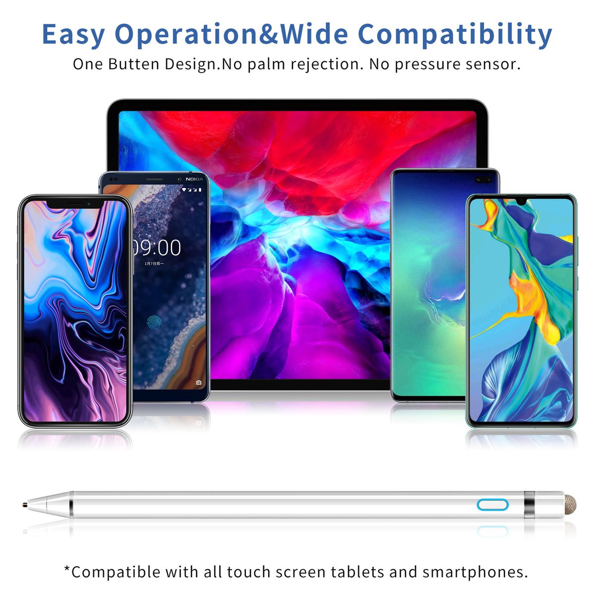 Active Capacitive Pen IPad Stylus Ios Android Compatible