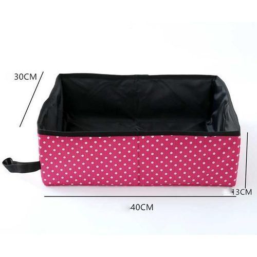 Collapsible Litter Box, Portable Cat Toilet, Folding Cat Poop Pot, Cat Potty, Pet Cat Supplies