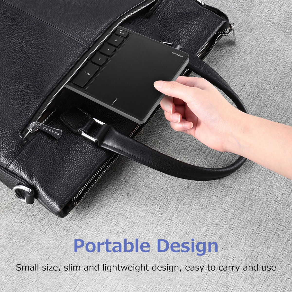 2.4G+BT4.2 Wireless Dual-mode Numeric Keyboard 22Keys
