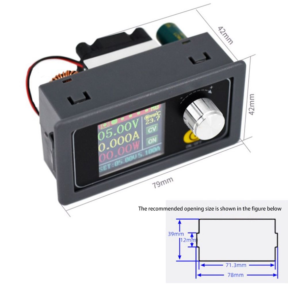 XYS3580 DC-DC Buck Boost Converter CC CV 0.6-36V 5A Power
