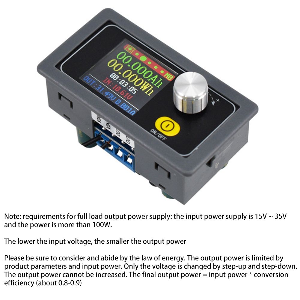 XYS3580 DC-DC Buck Boost Converter CC CV 0.6-36V 5A Power