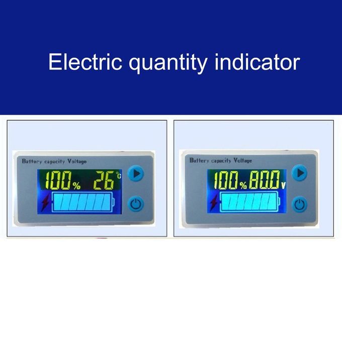 10-100V LCD Car Acid Lead Battery Capacity Indicator Digital Voltmeter