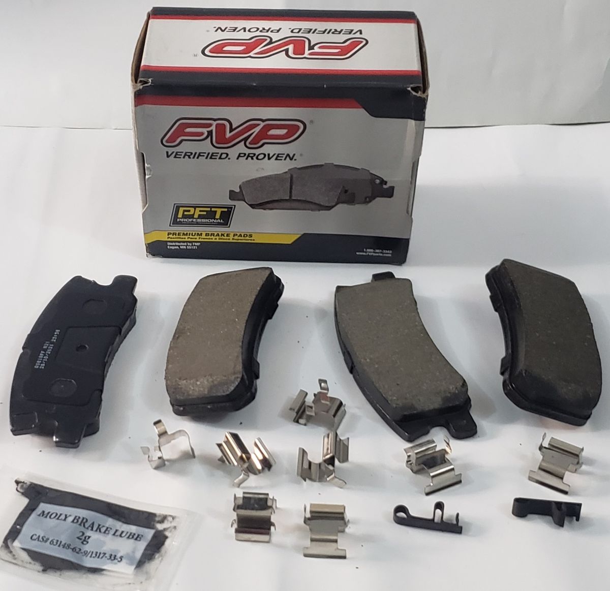 FVP FVC 868 CERAMIC REAR BRAKE PAD SET