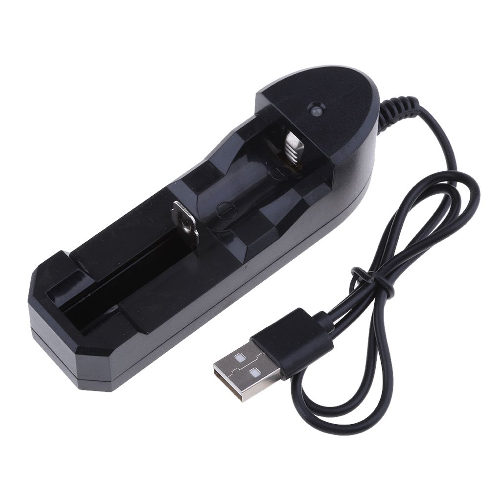 Premium 3.7V Battery Charger For 18650 Lipo Lithium Rechargeable