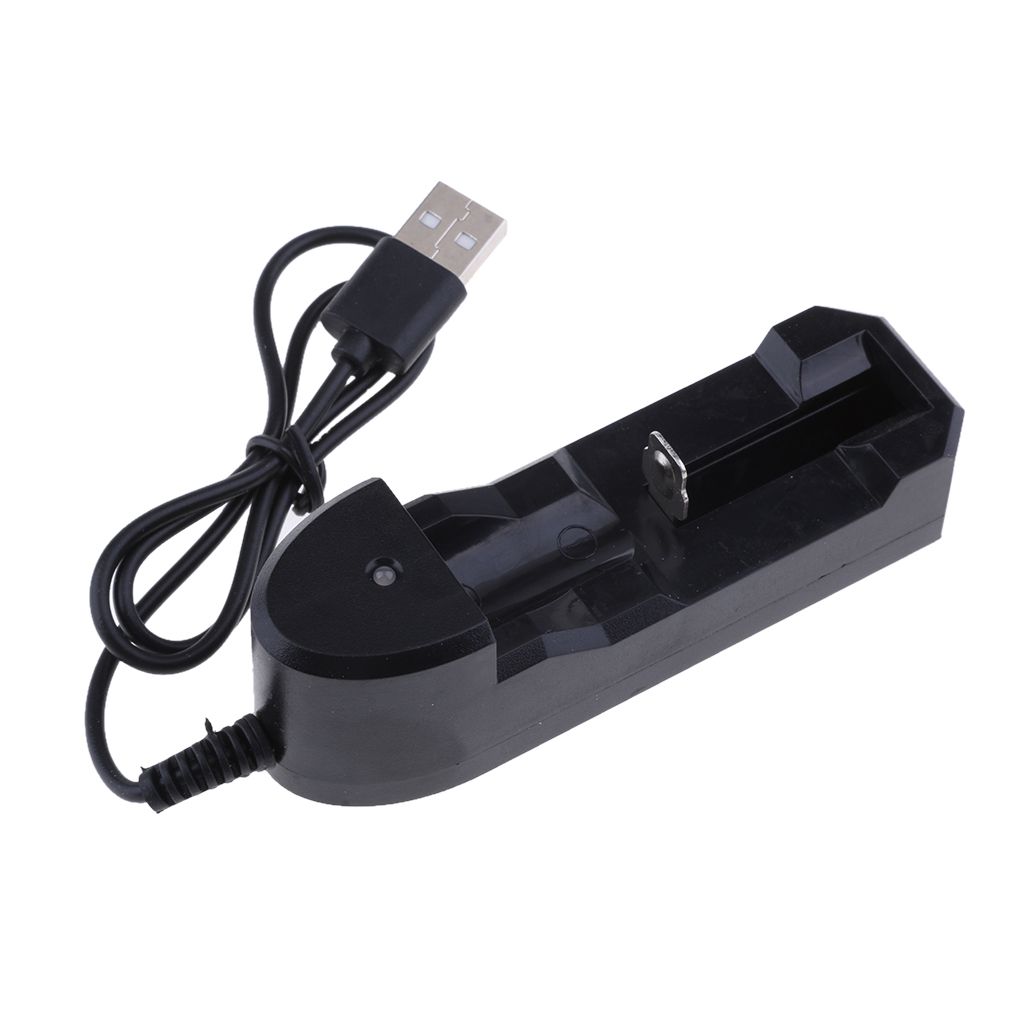 Premium 3.7V Battery Charger For 18650 Lipo Lithium Rechargeable