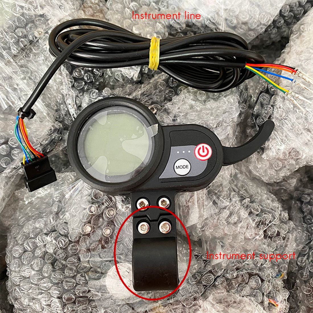 Electric Scooter LCD Screen With Accelerator Use For 10Inch