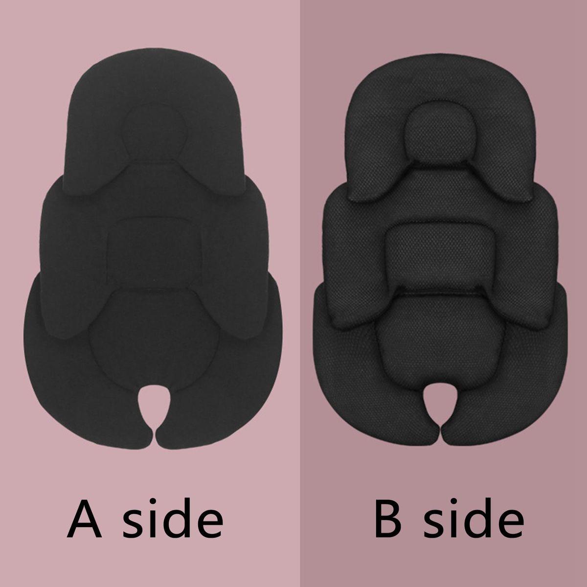 Stroller Cushion Baby Shower Gifts Car Seat Insert For Buggy Black