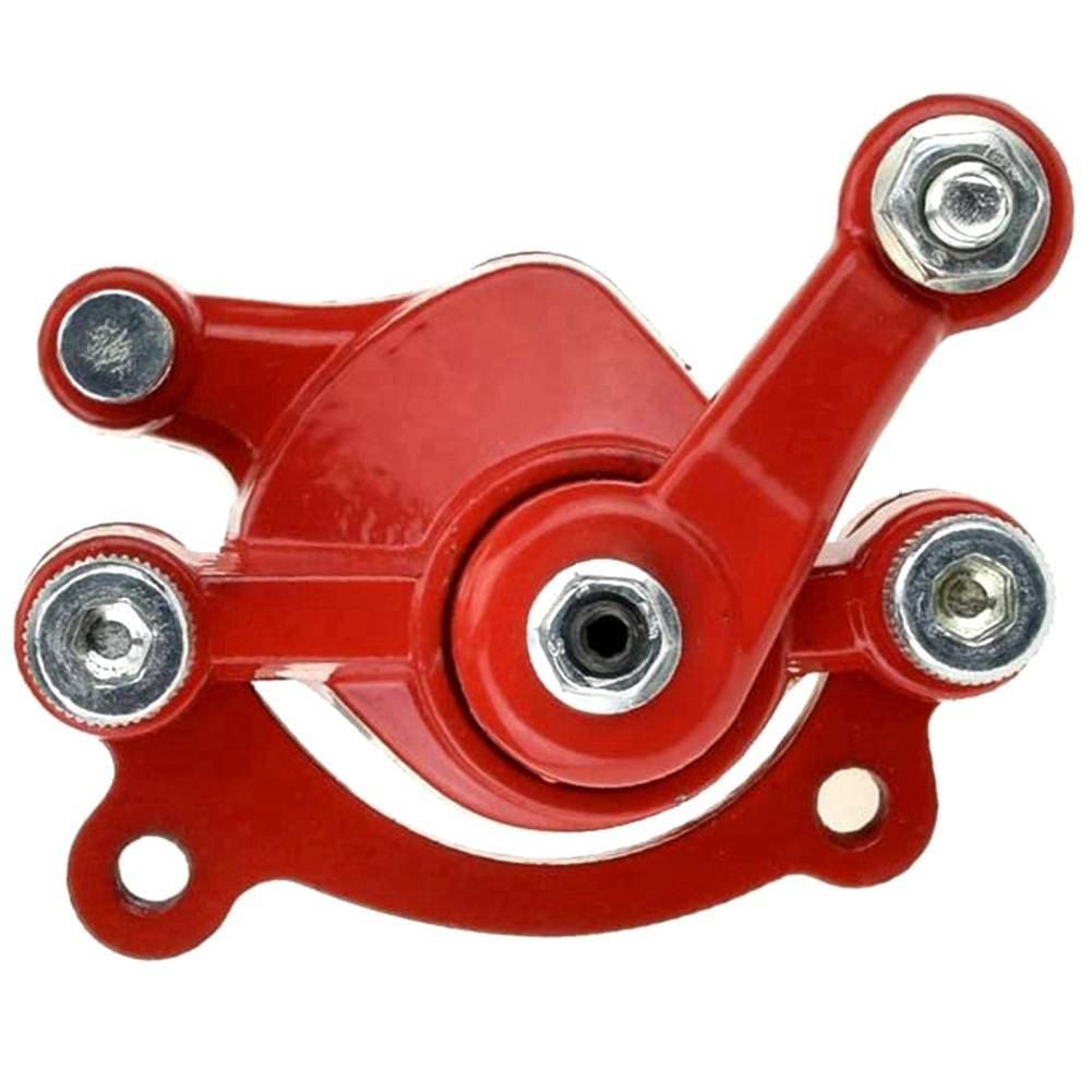 Motorcycle Red Front+Rear Disc Brake Caliper Pads