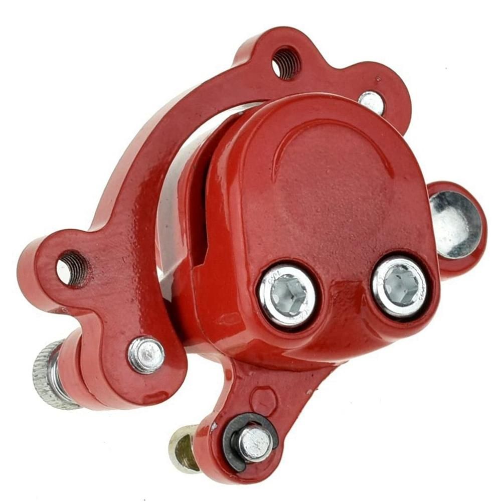 Motorcycle Red Front+Rear Disc Brake Caliper Pads