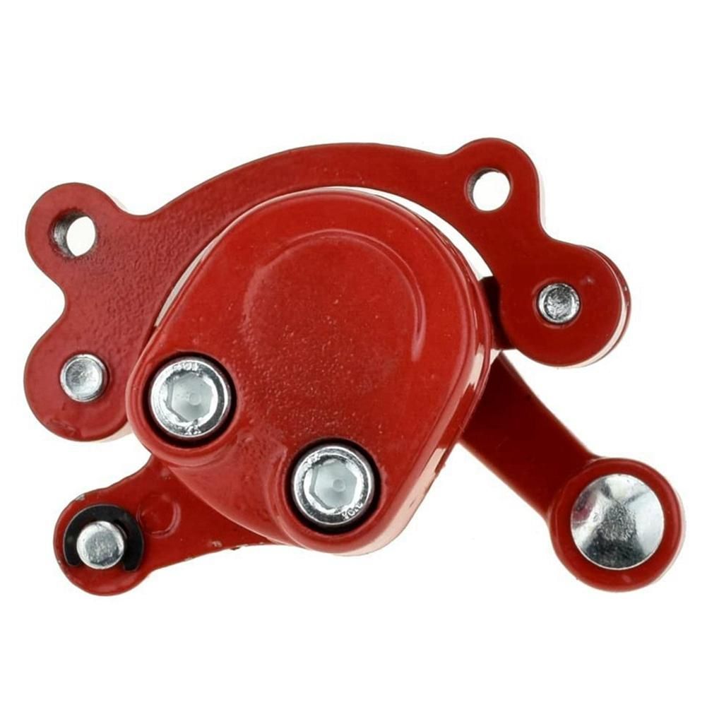 Motorcycle Red Front+Rear Disc Brake Caliper Pads