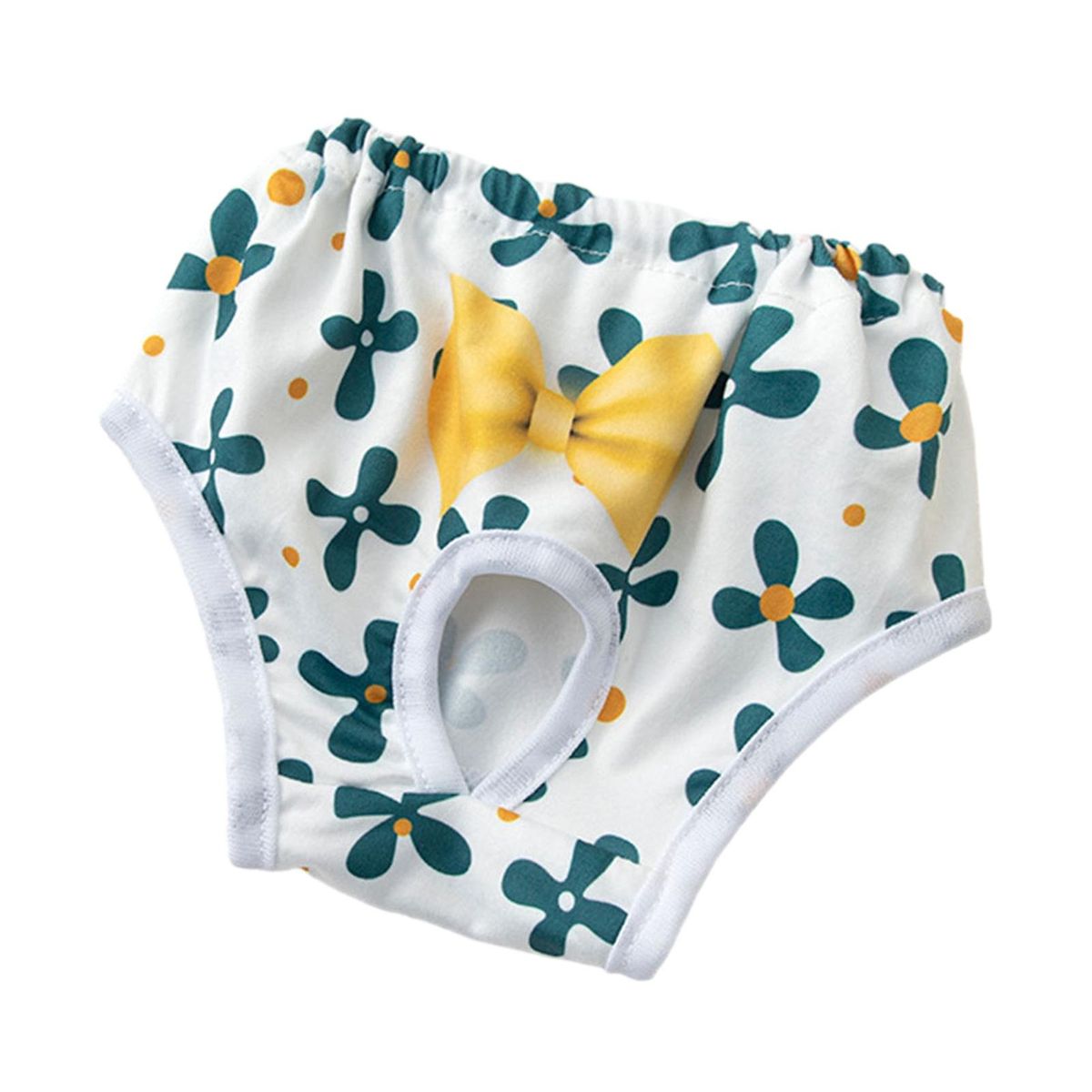 Breathable Dog Diapers Pet Menstrual Pants Absorbent Dog for Princess Green