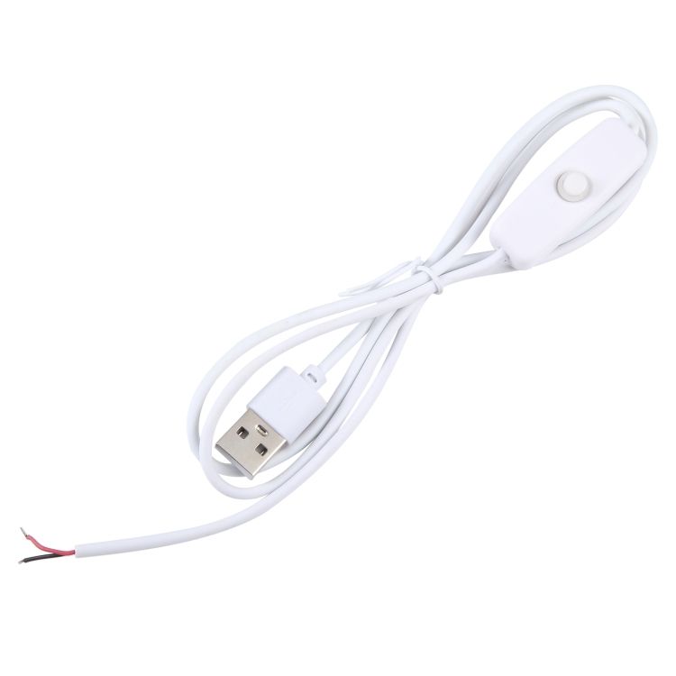 1m USB DC Cable With Switch