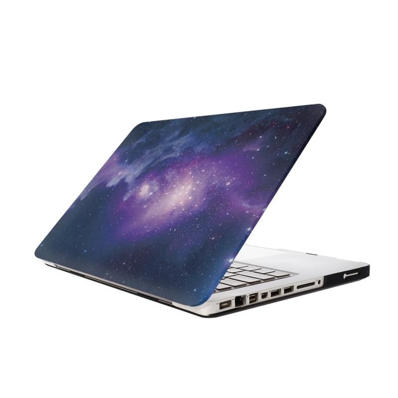 For MacBook Pro 13.3 Inch A1278 (2009 - 2012) Starry Sky Patterns Apple Laptop Water Decals PC Protective Case(Blue)