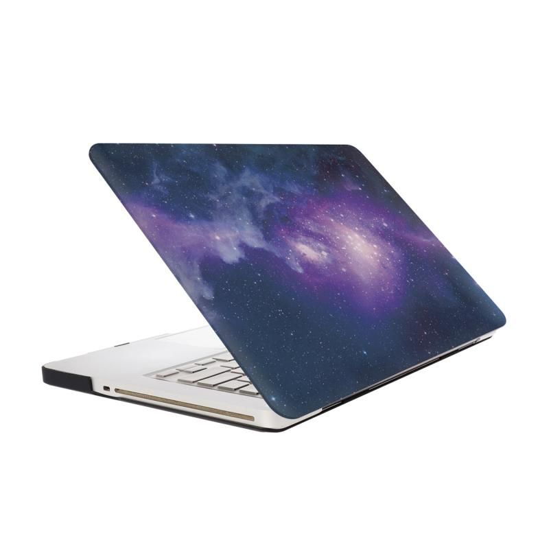 For MacBook Pro 13.3 Inch A1278 (2009 - 2012) Starry Sky Patterns Apple Laptop Water Decals PC Protective Case(Blue)