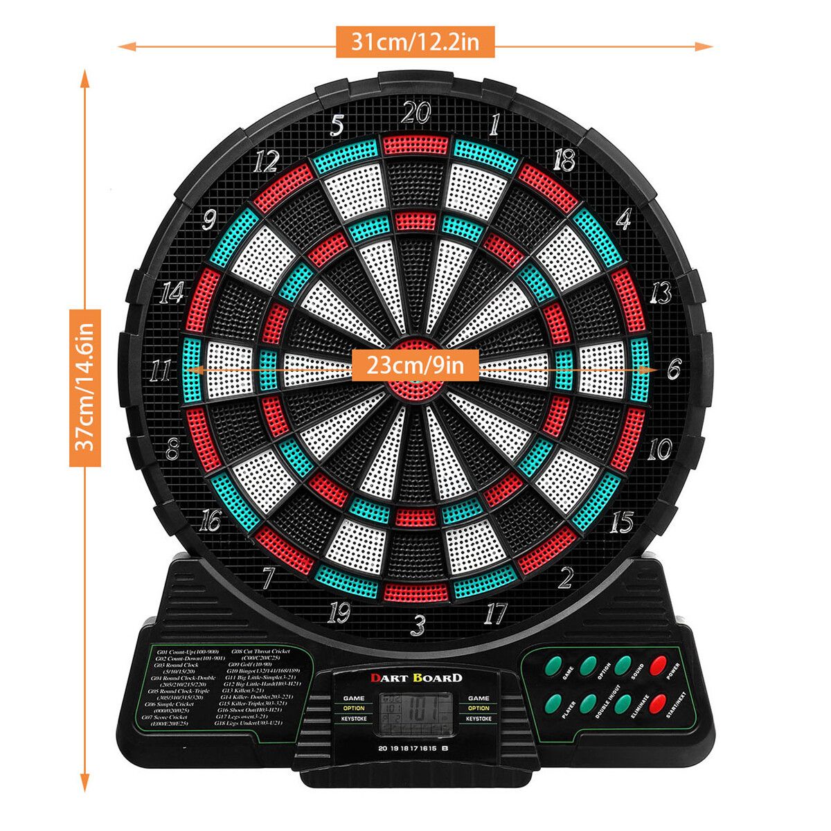 Electronic Dart Board Dartboard Set LCD Score Display With 6 Darts 18 Tips Sets Party Toy Funny Flying Game Gift Box Home Decor