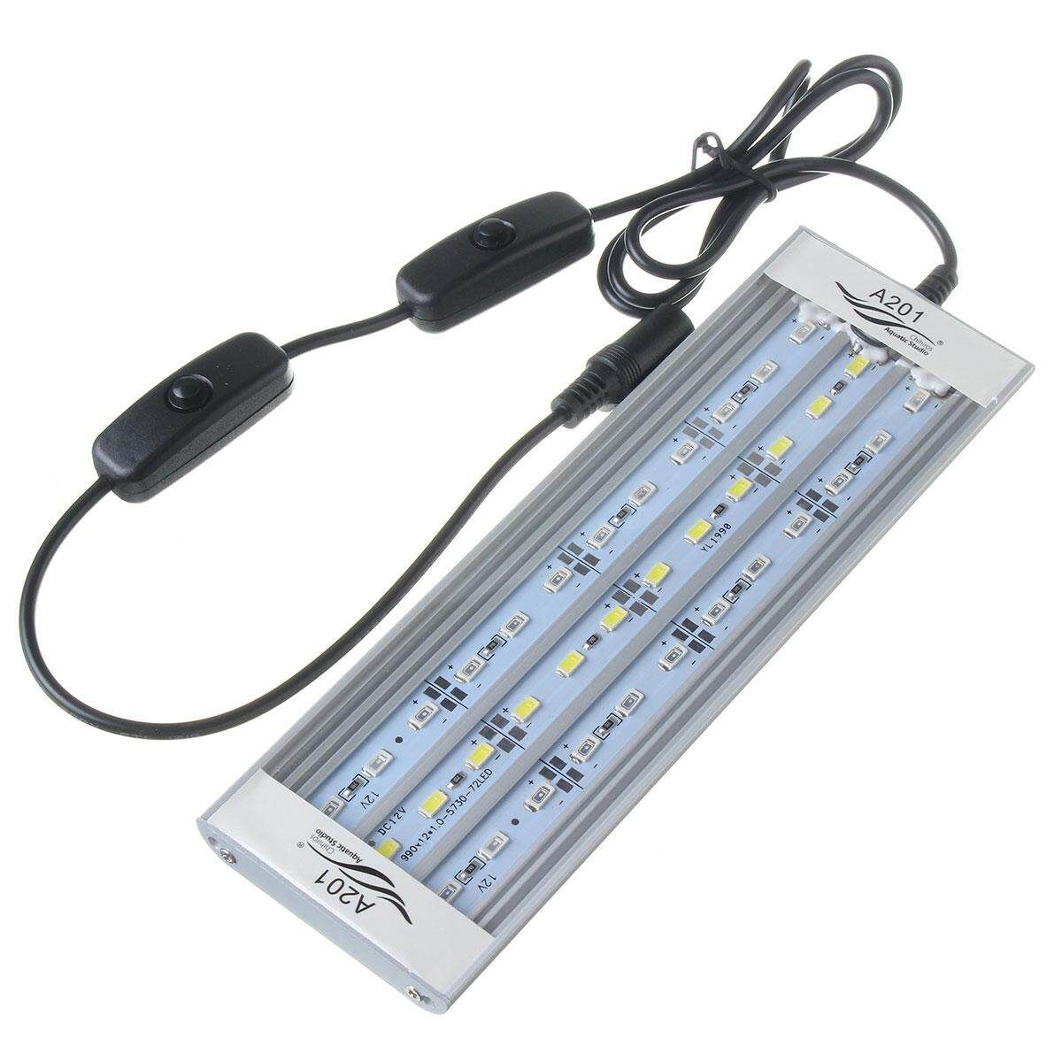 Chihiros A-Series Acuarios Peces 12W 5370 LED 20cm Panel RGB Blanco Light (US Plug) American Rules