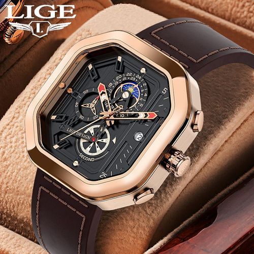 Sporty Waterproof Quartz Men's Watch-Designer Watches