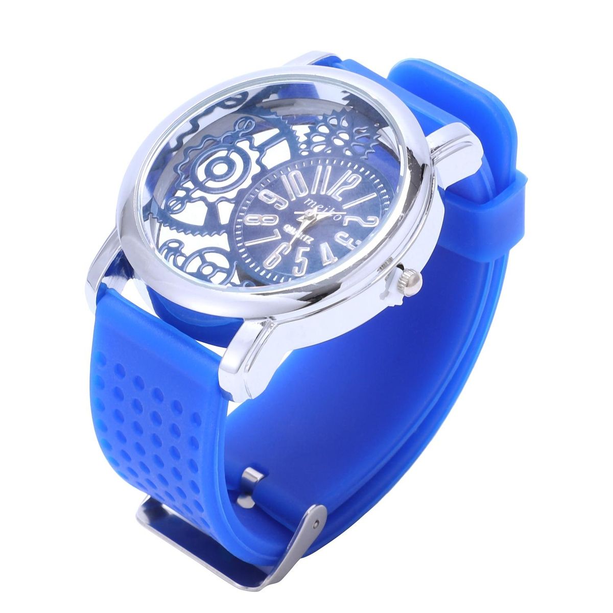 MEIBO 2087 women Fashion Silicone Watch Casual Women Dress