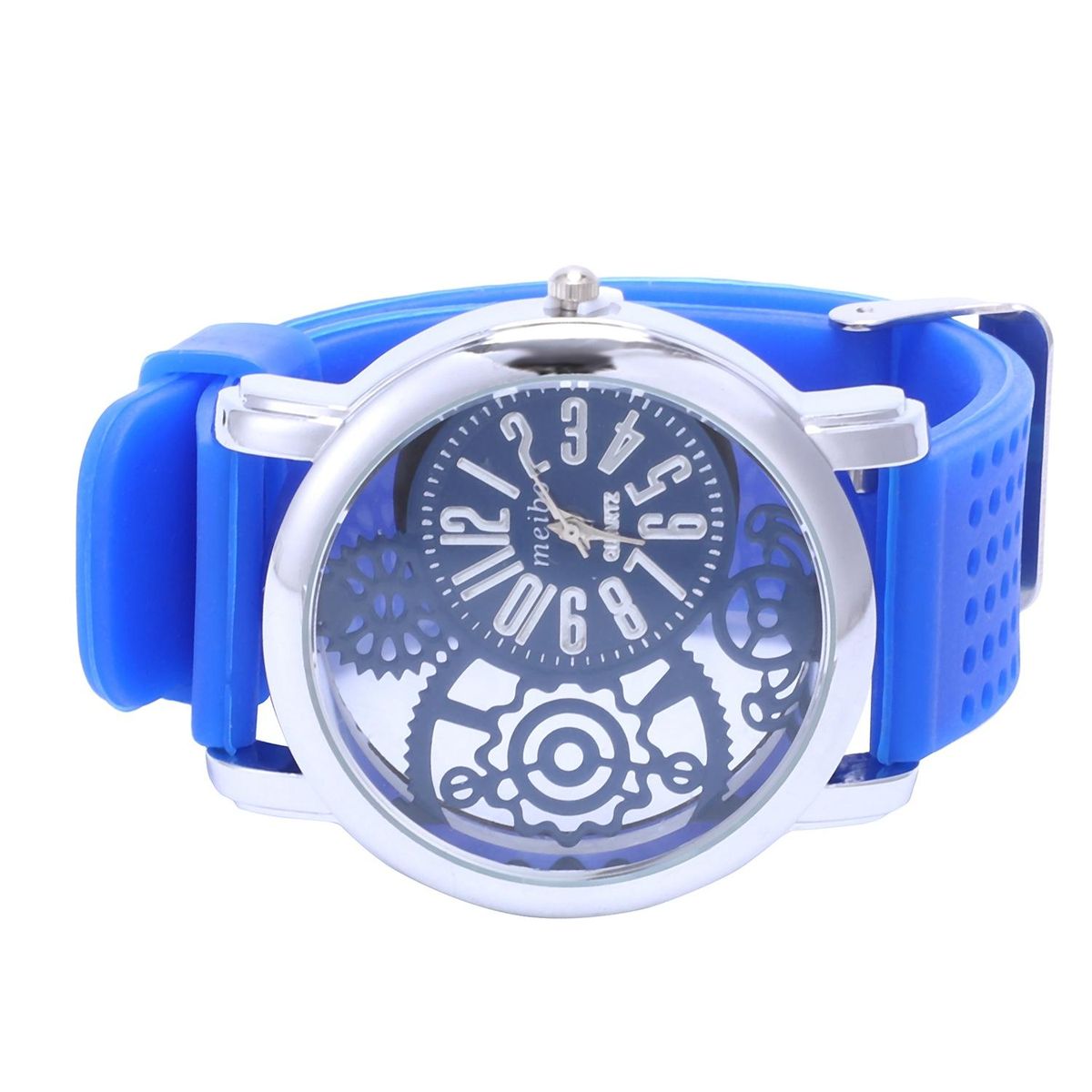MEIBO 2087 women Fashion Silicone Watch Casual Women Dress