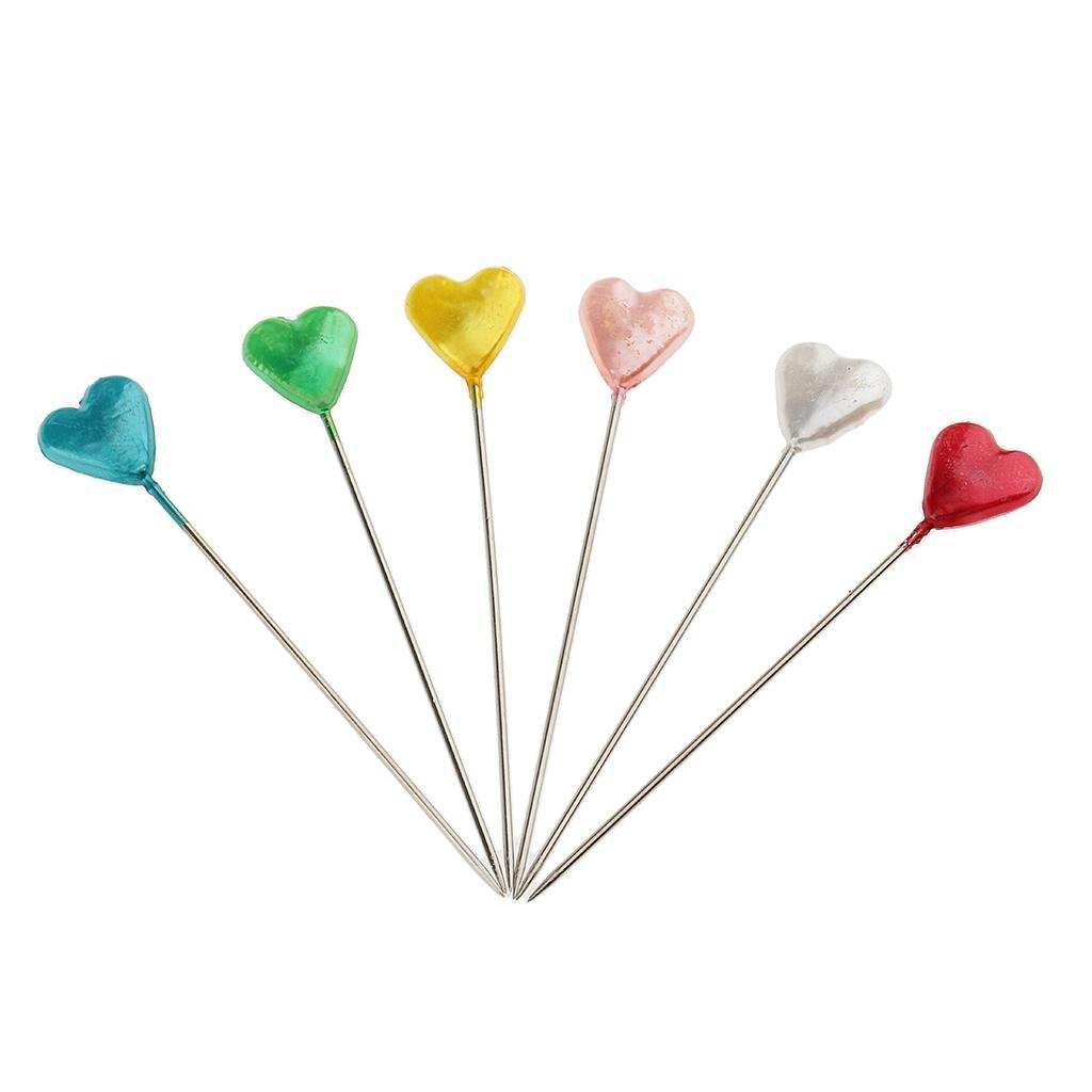 30pcs Dressmaking Pins Head Pins Wheel For Sewing Hijab