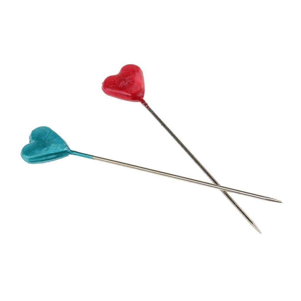 30pcs Dressmaking Pins Head Pins Wheel For Sewing Hijab