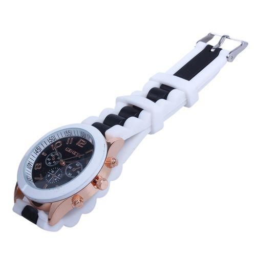 Women's Silicone Band Jelly  Quartz Wrist Watch