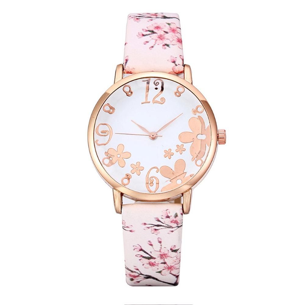 Fashion Casual Printing Ladies Watch Female Student Watch