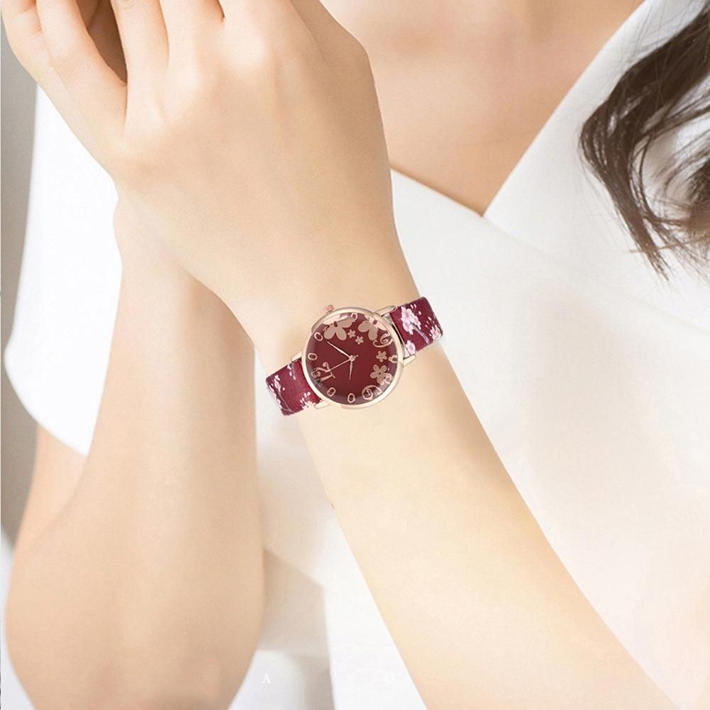 Fashion Casual Printing Ladies Watch Female Student Watch