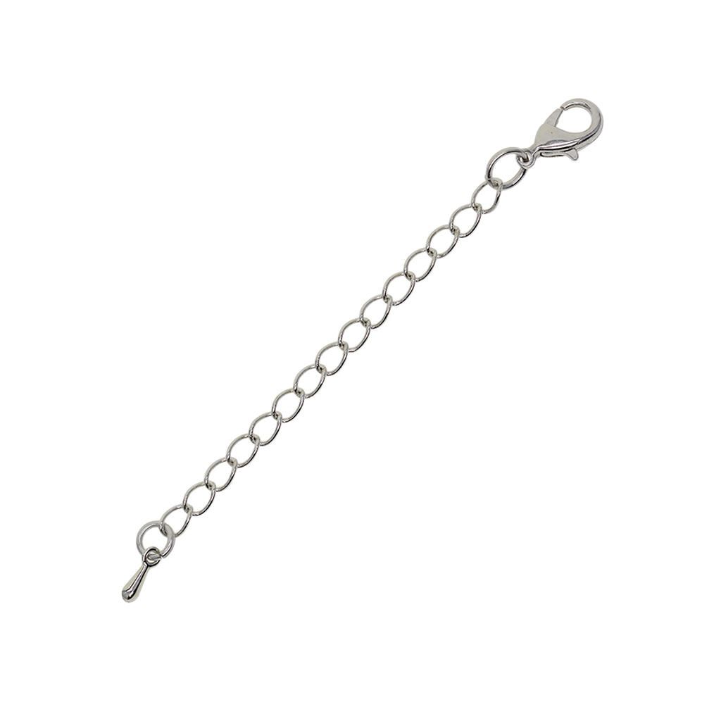 20pcs DIY Necklace Bracelet Jewelry Extender Chain With Lobster Clasp