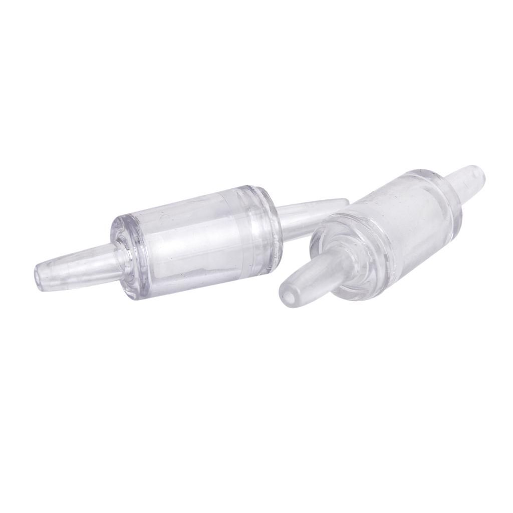5M  Tube Hose Line Pump W Check Valve For Oxygen Aquarium   Air Pipe