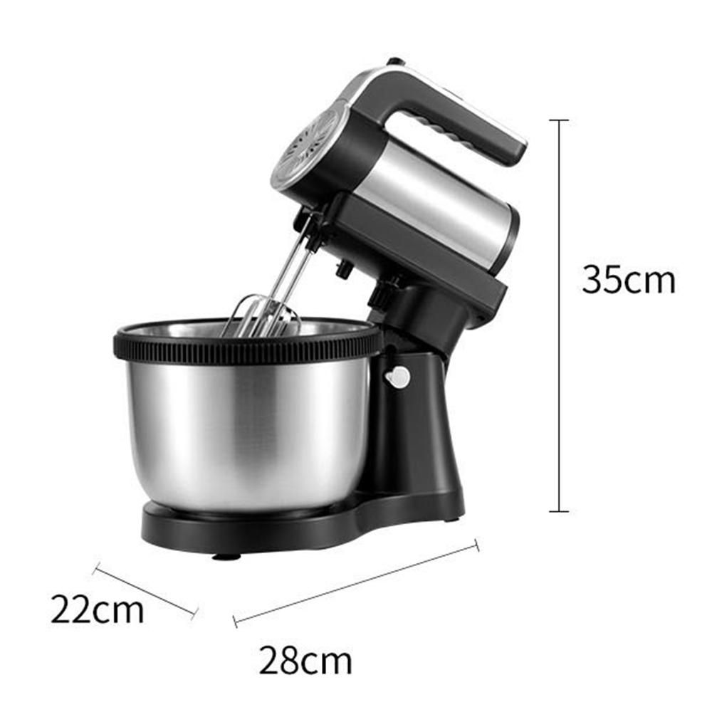 Egg Beater 5 Speed Household Electric Handheld Desktop 1000W High Power 4L Large Capacity Separate Kitchen Machine Whipping Cream Baking Mixer Automatic Whisk