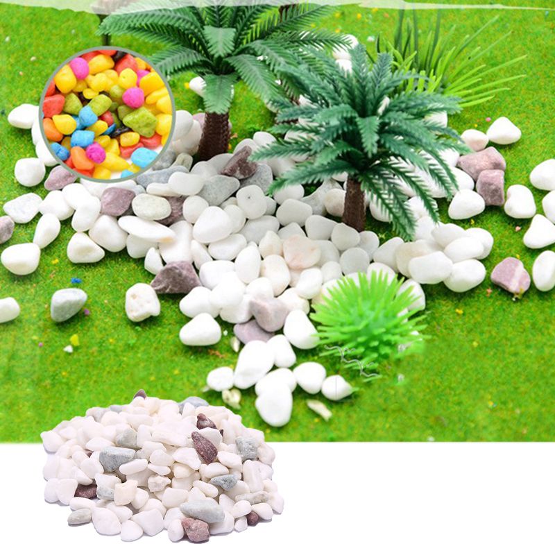 100g Natural River Decorative Stone Marbles For Succulent