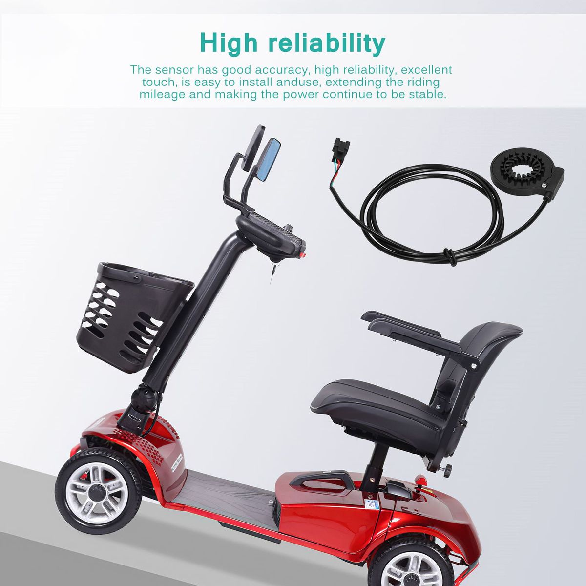 Conversion Bike Point PAS Magnetic Kit Electric Sensor 12