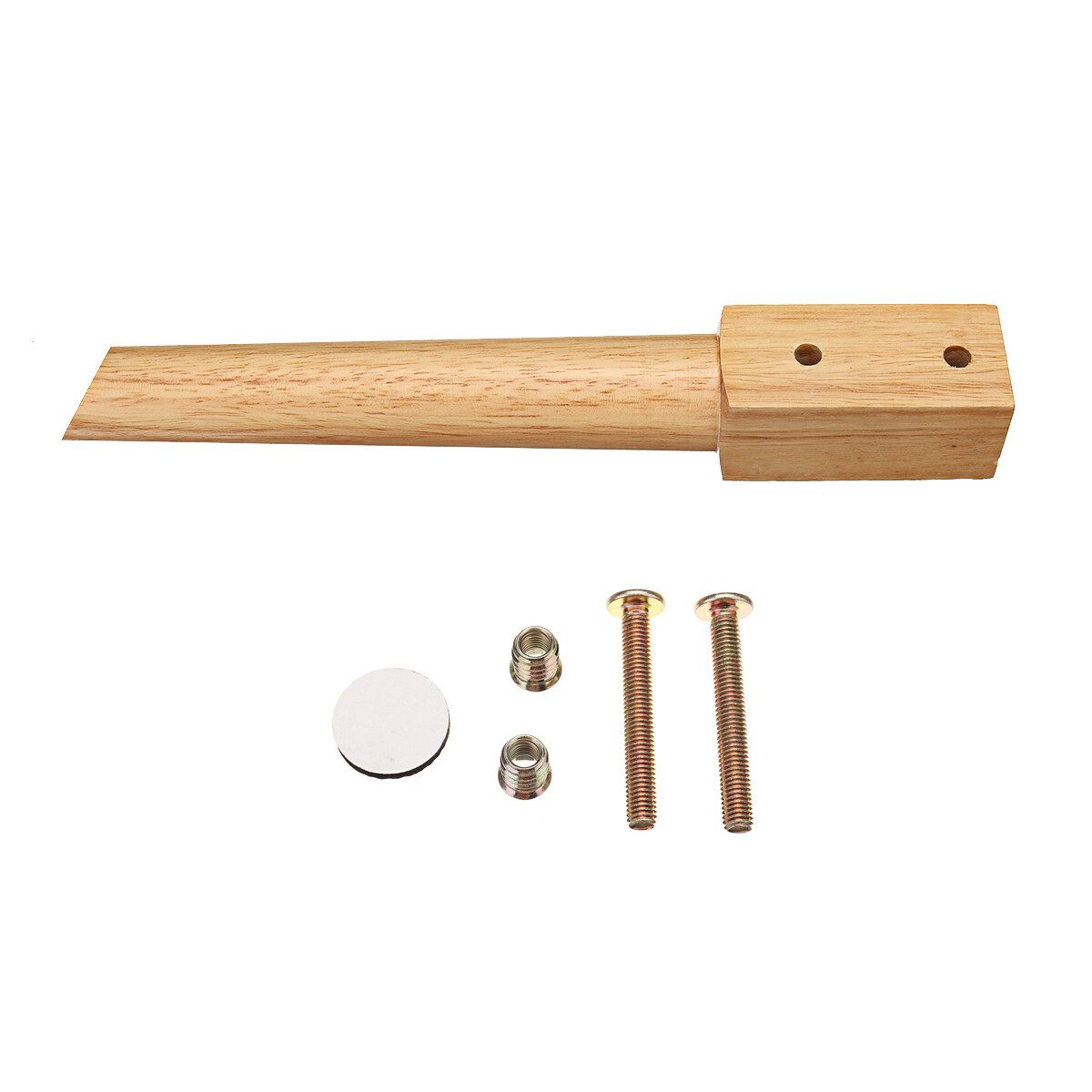 43/35cm 2pcs Rubber Wooden Furniture Legs Sofa Dinning Table Chair Stool Parts 35cm