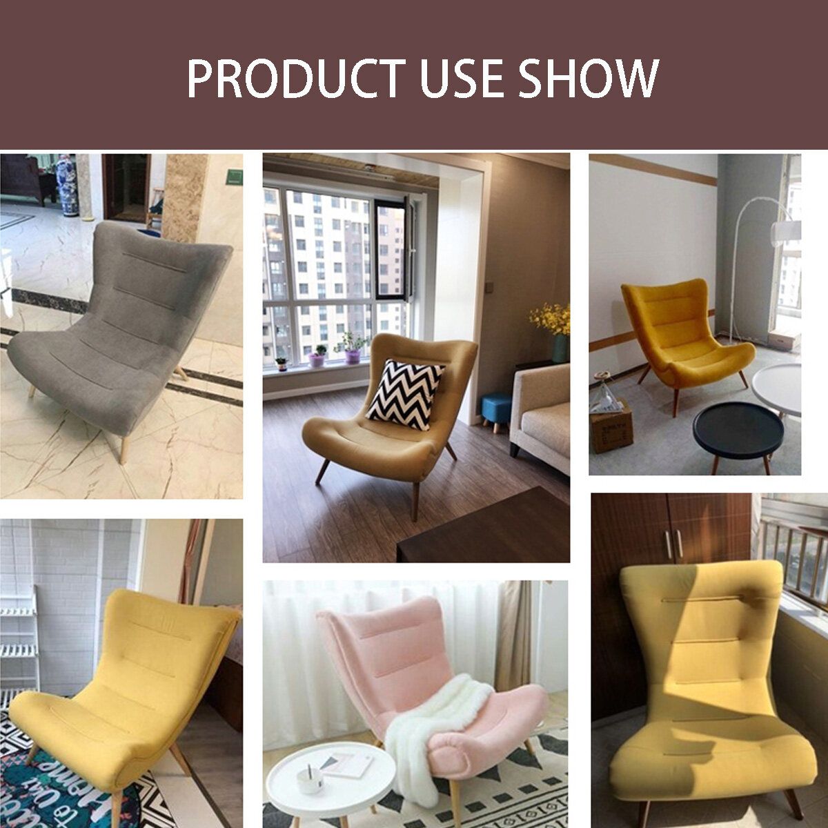 43/35cm 2pcs Rubber Wooden Furniture Legs Sofa Dinning Table Chair Stool Parts 35cm