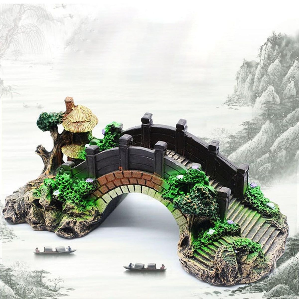Aquarium Fish Tank Decoration Tree Figurine For Fish