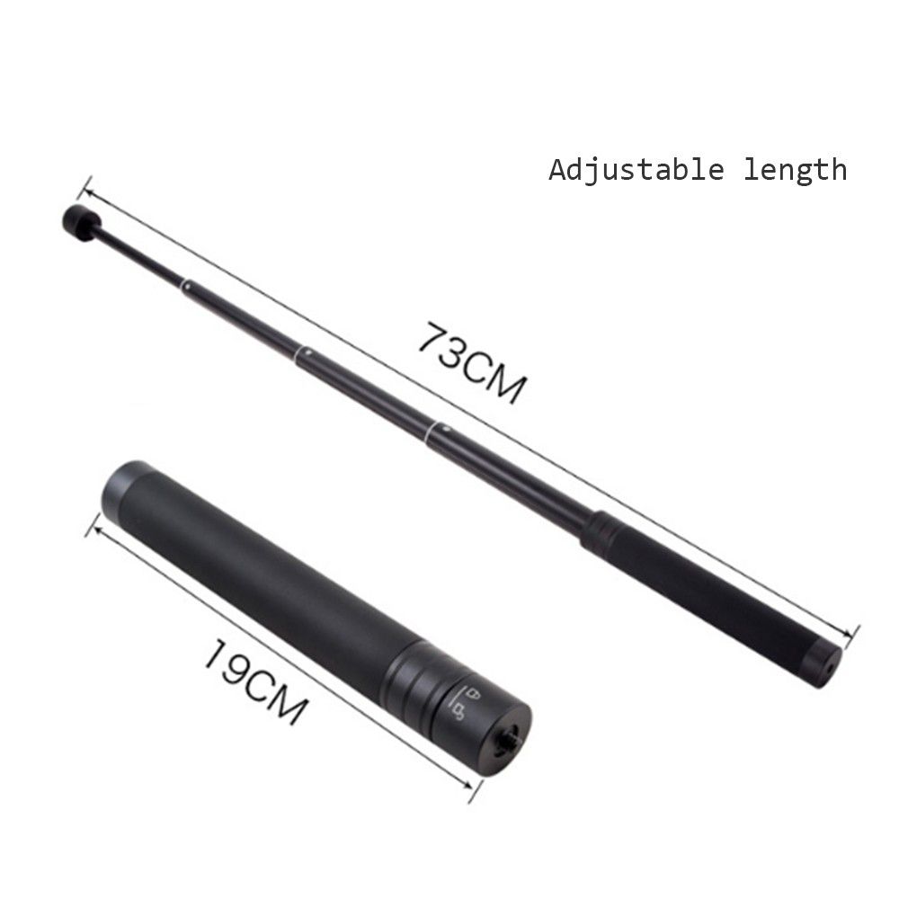 Adjustable DSLR Camera Extension Pole Rod Stick 1/4" 3/8"