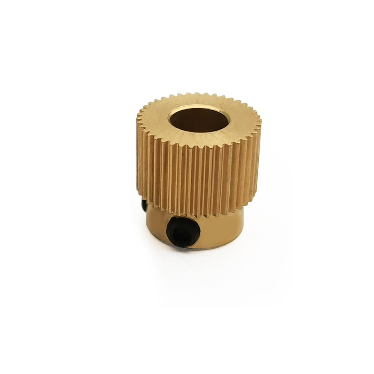 1pc Brass Extruder Pulley 40 Teeth 5mm Bore 11mm Outside Diameter Compatible with Creality Ender3/3S/V2/5 CR10/10S/V2 3D Printer