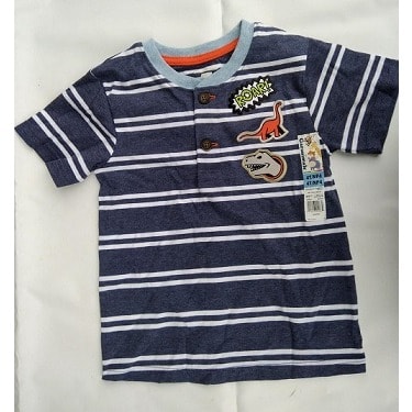 Boy's Stripe T -shirt - Blue