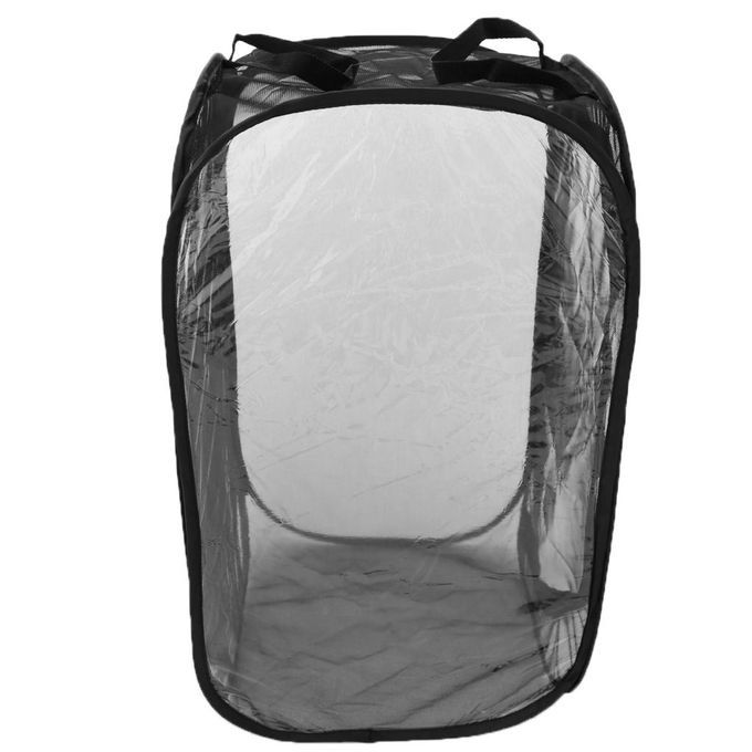 2 Pieces Collapsible Insect And Butterfly Habitat Net Up Black Child