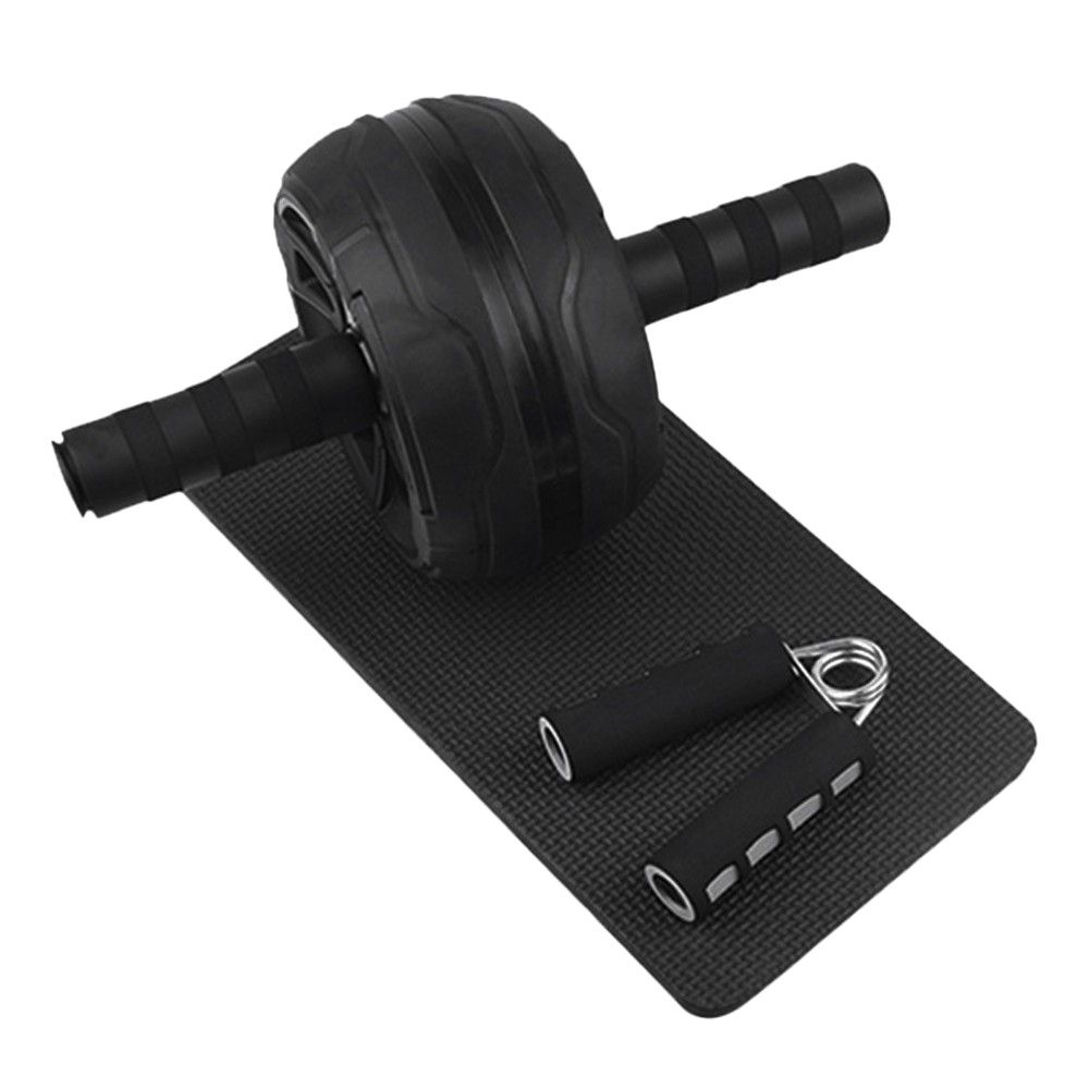 AB Wheel Roller Kit Abdominal Wheel Set With Push-Up Bar