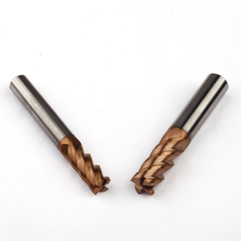 Blade Diameter 10mm Overall Length 75mm 4 Flutes Sharp Corner End Mill Carbide Cutter CNC Milling Tool