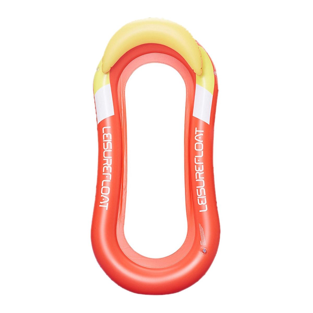 Durable Pool Float Bed Swimming Kids Adults Mesh Floater Water Mat Red